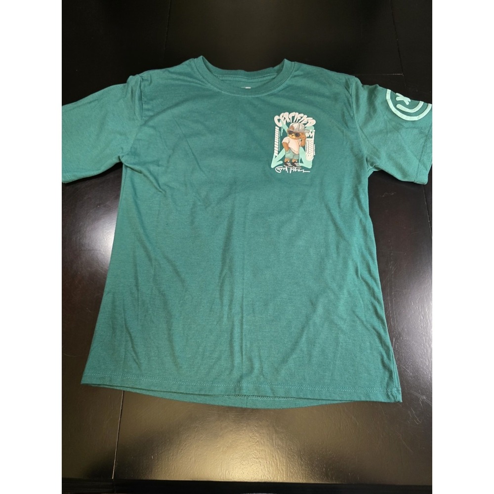 Legend Boys "Certified Recession-Proof" Bear Graphic Tee Green Size‎ L (14/16)